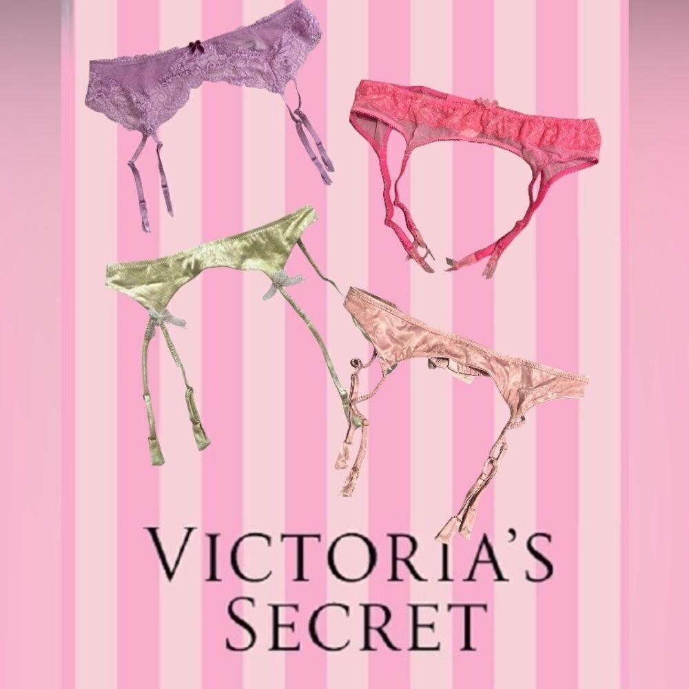 Victoria’s Secret 4 Garter Belts Mystery Bundle‎